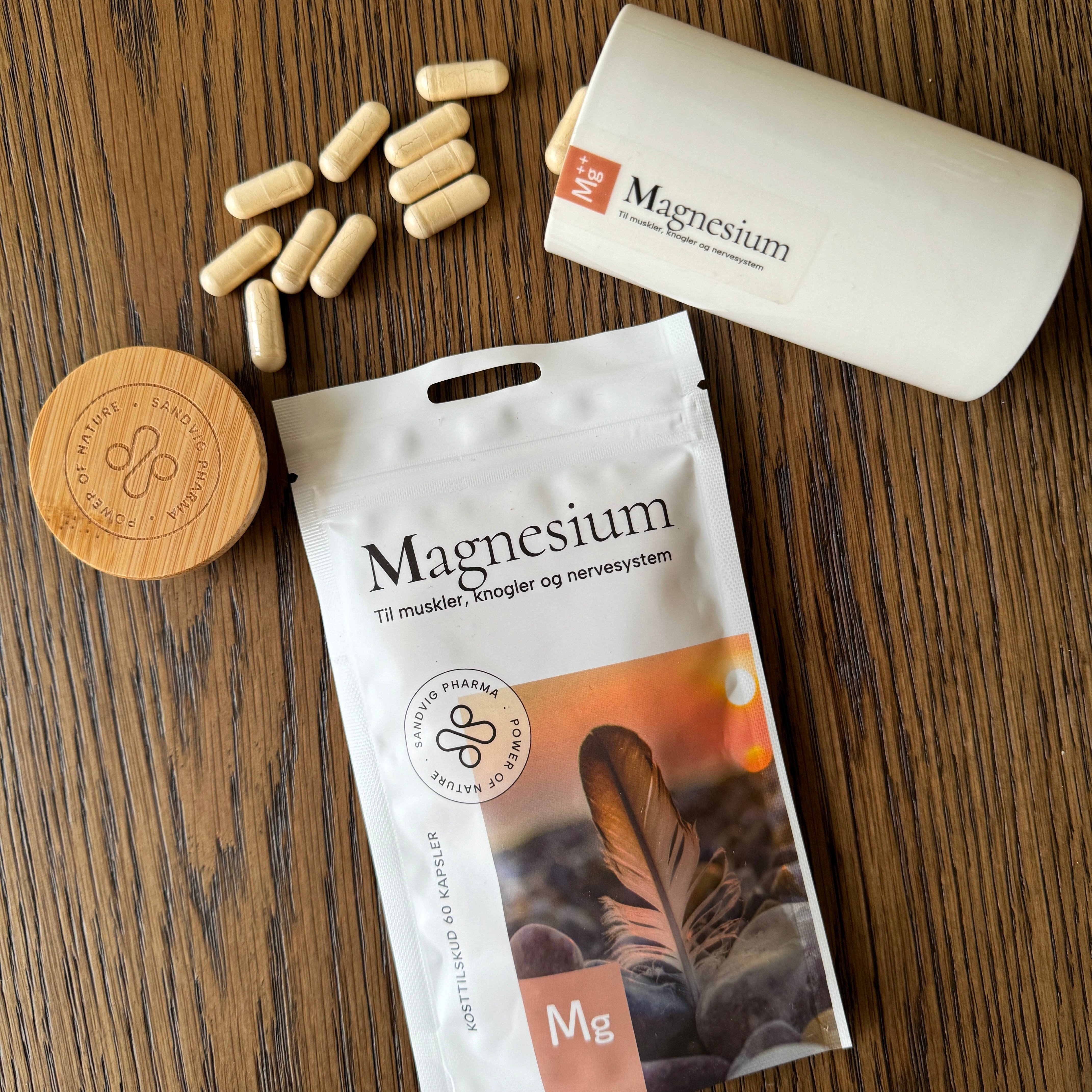 MAGNESIUM - Kosttilskud til muskler, knogler og nervesystem